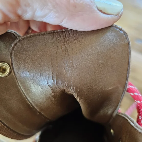 Gianni Bini Tondria Lace Up Platform Heeled Boot Graham Cracker Size 7.5 - Picture 12 of 16